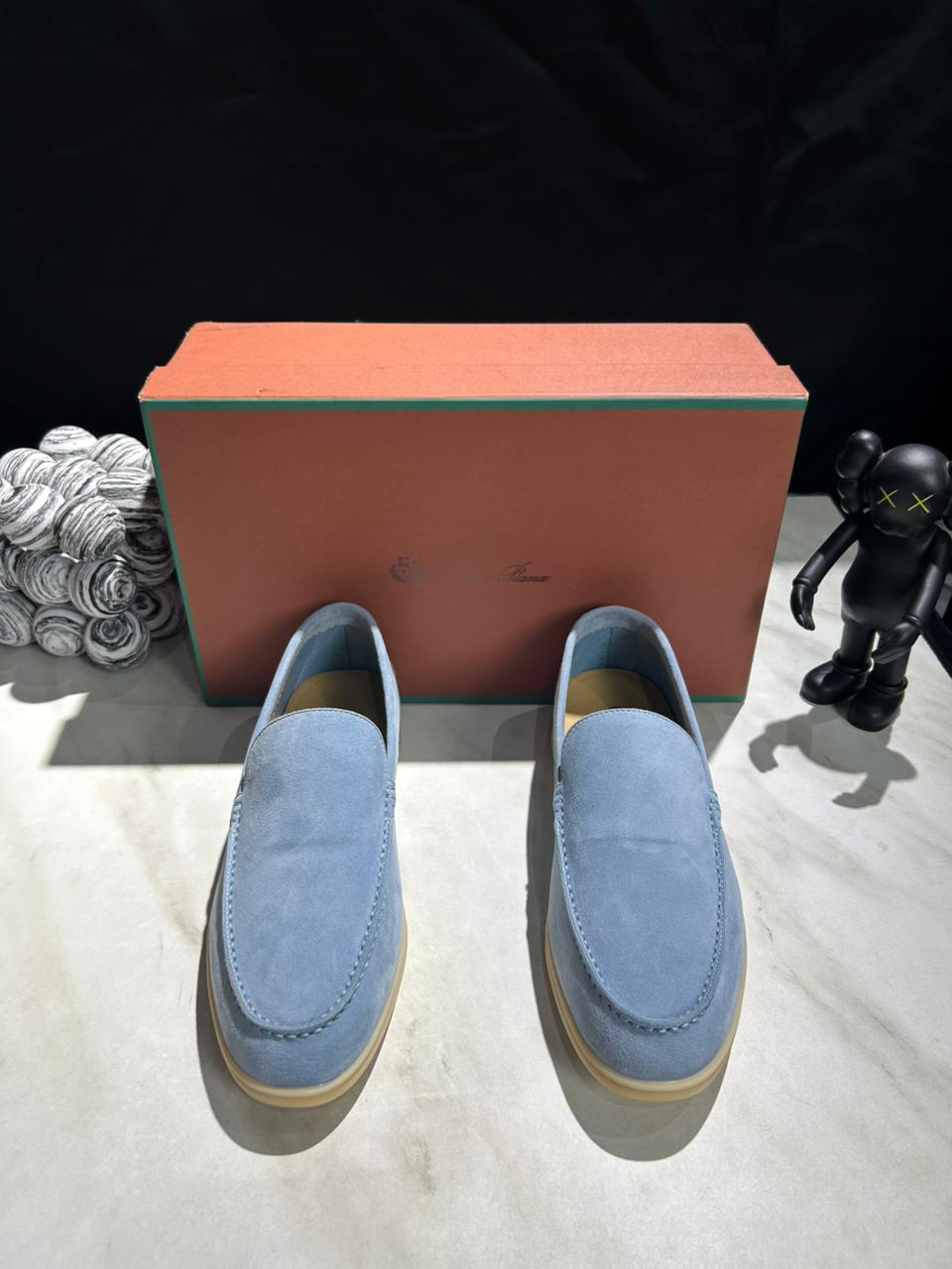 Minimalist Suede Loafers for Men