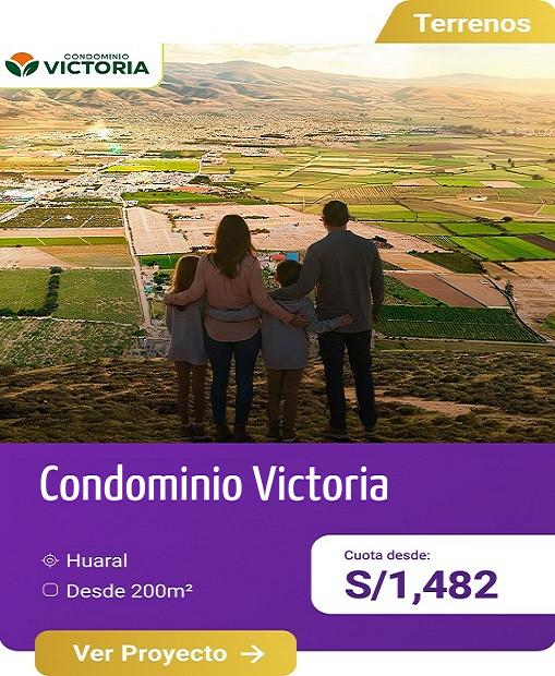 Terrenos para Casa de Campo en Huaral en Condominio Victoria - Grupo CALDEXA