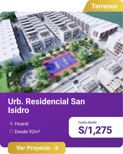 Terreno en Huaral en la Urbanización Residencial San Isidro