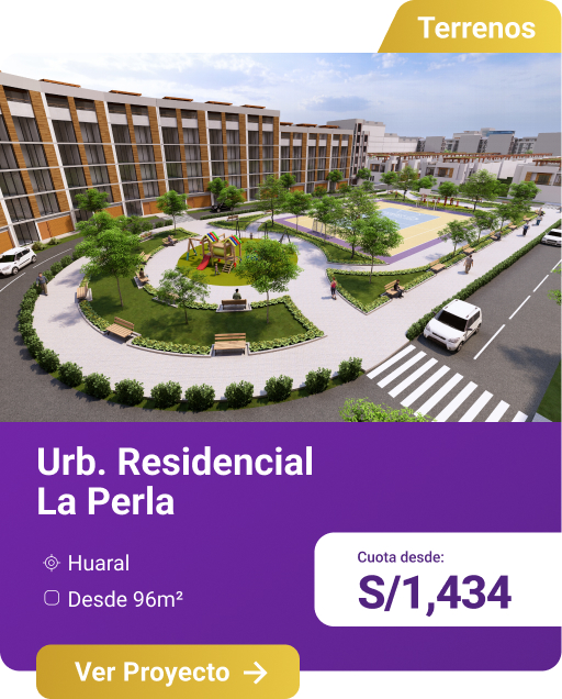 Terreno en Huaral en la Urbanizacion Residencial La Perla - Grupo CALDEXA