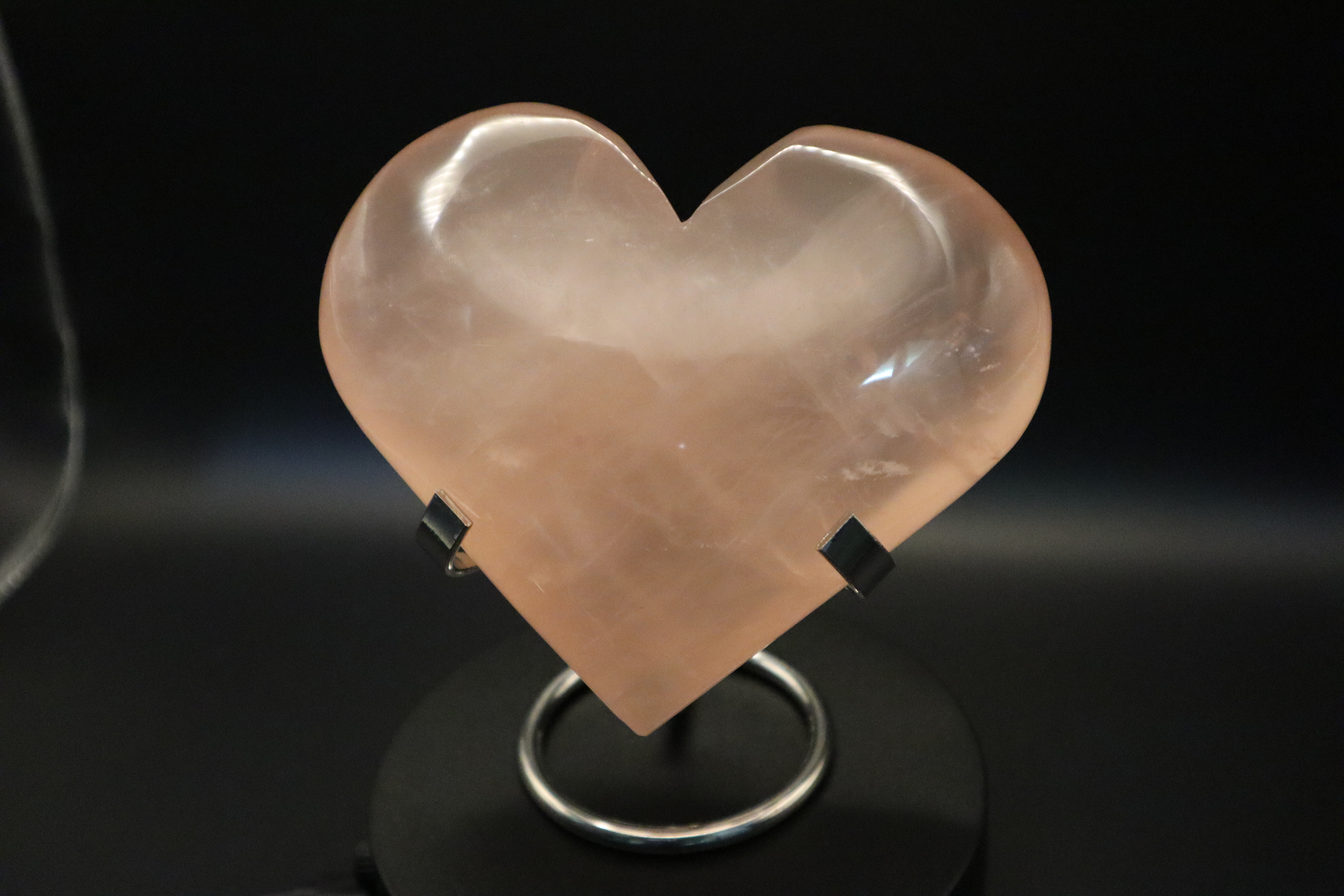 Rose Quartz Heart