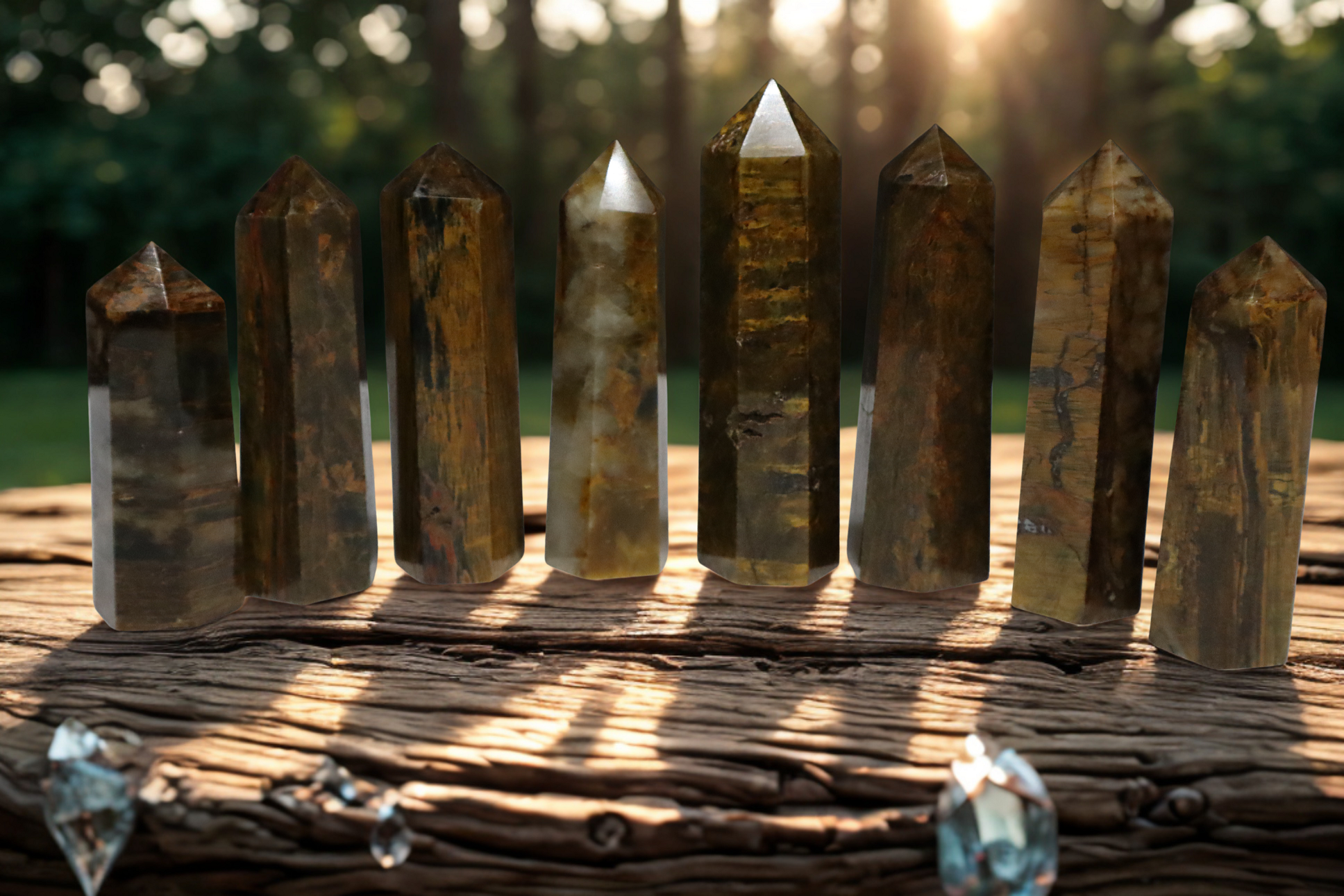 Tiger’s Eye Crystal Point