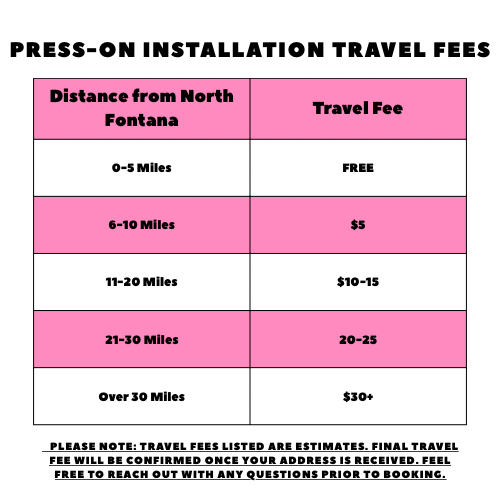 Press-On Installation Appointment