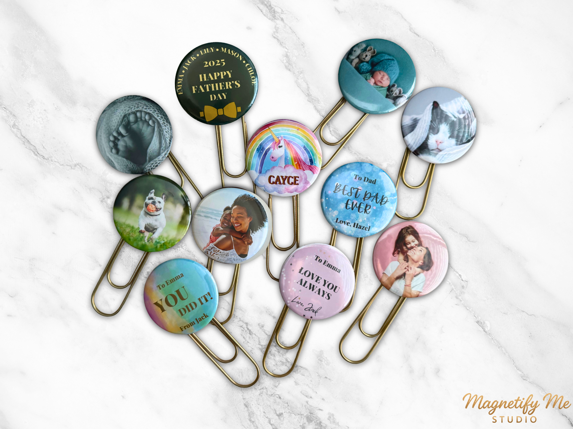 Custom Photo Bookmark Clip – Mark the Moment, Hold the Memory
