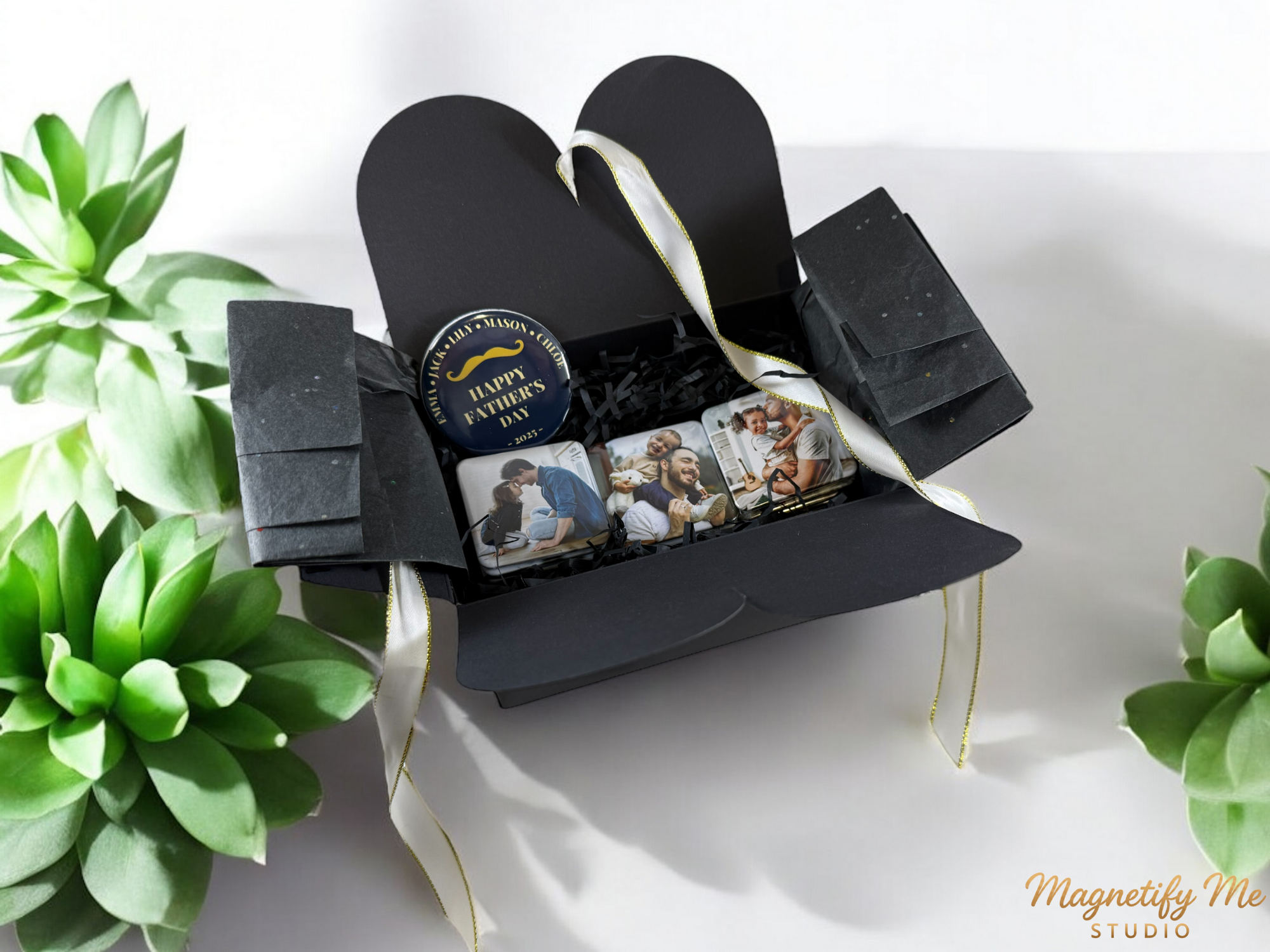 Sarah's Choice - Custom Square Photo Magnet Gift Box - 25% OFF
