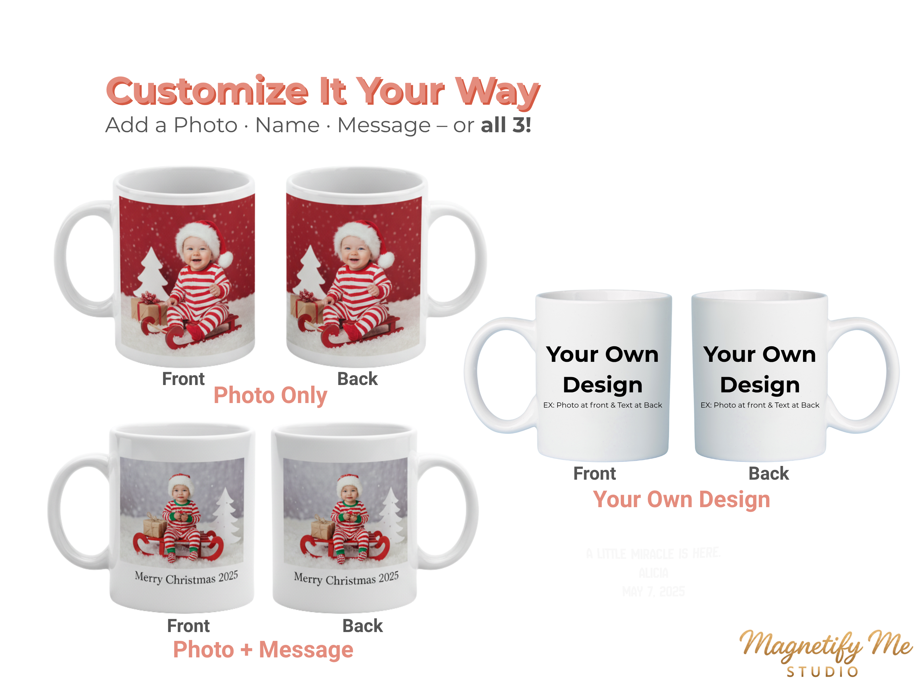 Custom Photo Mug – Your Favorite Memories, One Sip at a Time