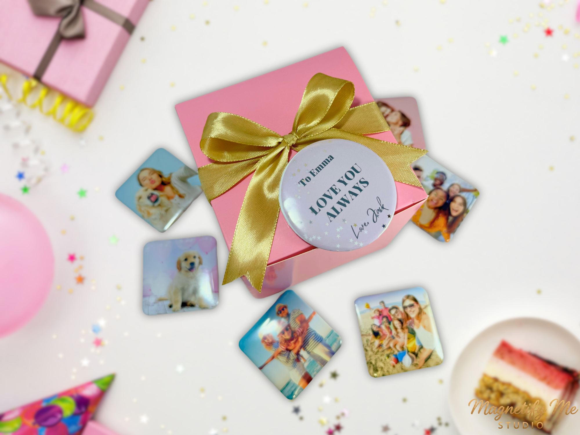Priyanka's Choice - Custom Photo Magnet Gift Box - 25% OFF