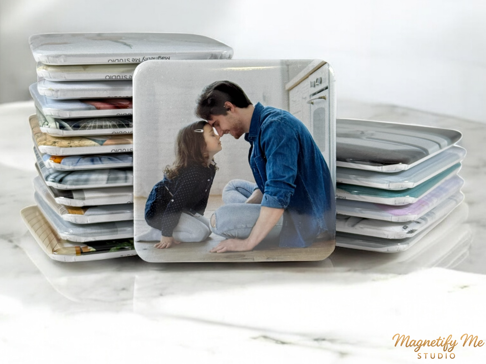 Custom Photo Magnet Set – Your Favorite Memories, Made Magnetic