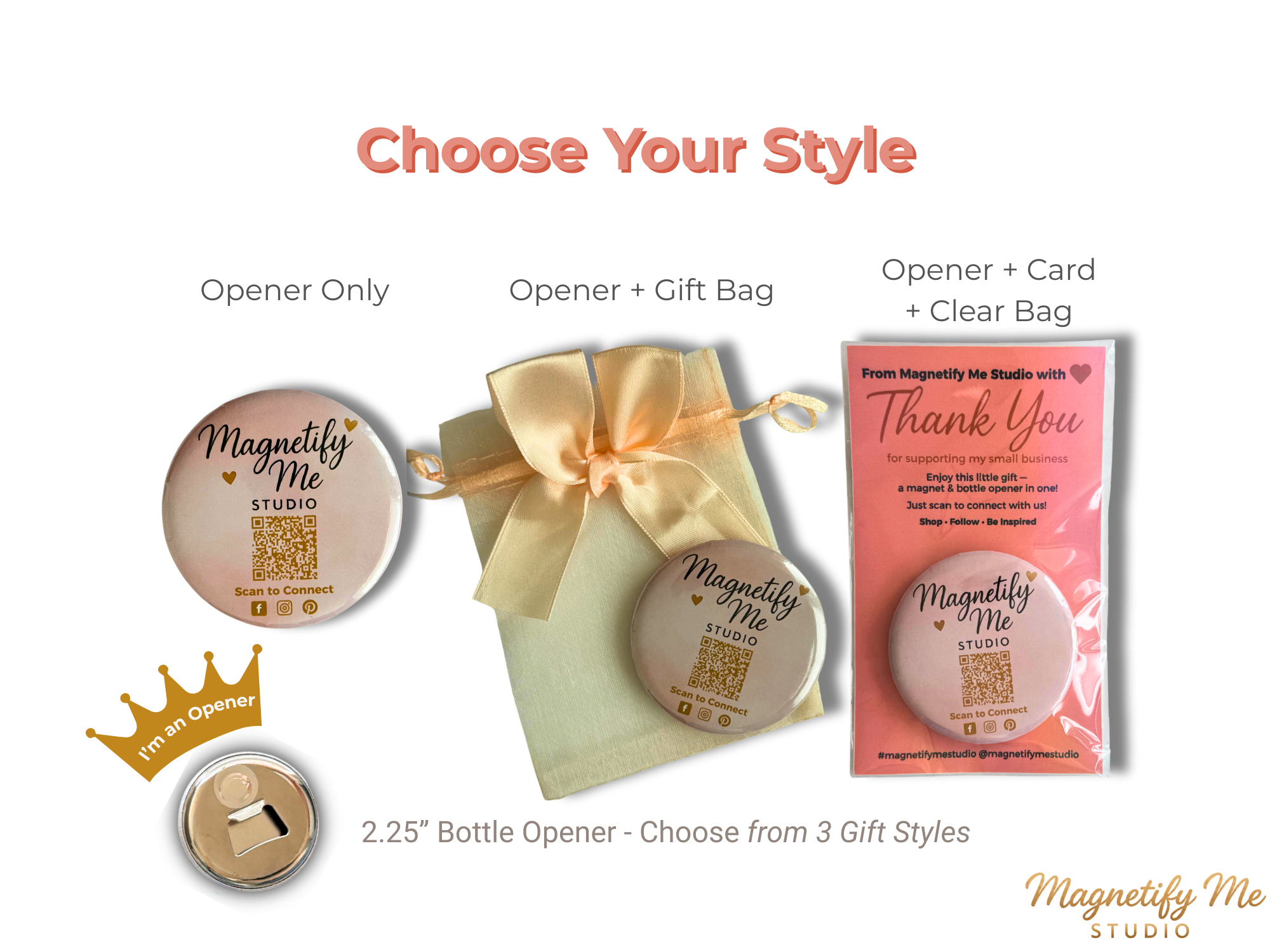 Custom Photo Bottle Opener Magnet – Open Drinks, Keep Memories Close