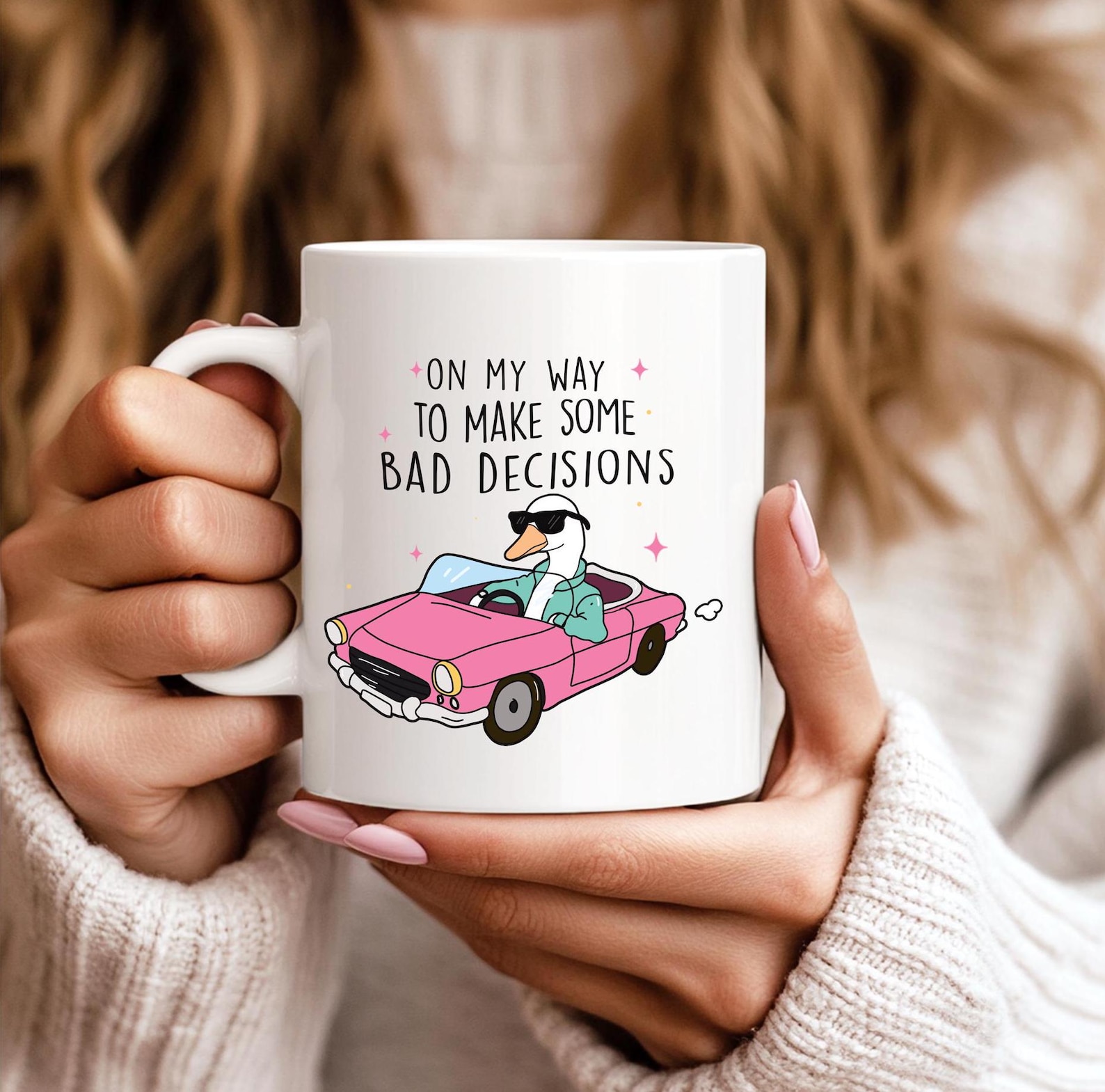 On My Way To Make Some Bad Decisions Mug Funny Mug Gift Idea Silly Goose Mug Christmas Gift Best Friend Gift Coffee Lover