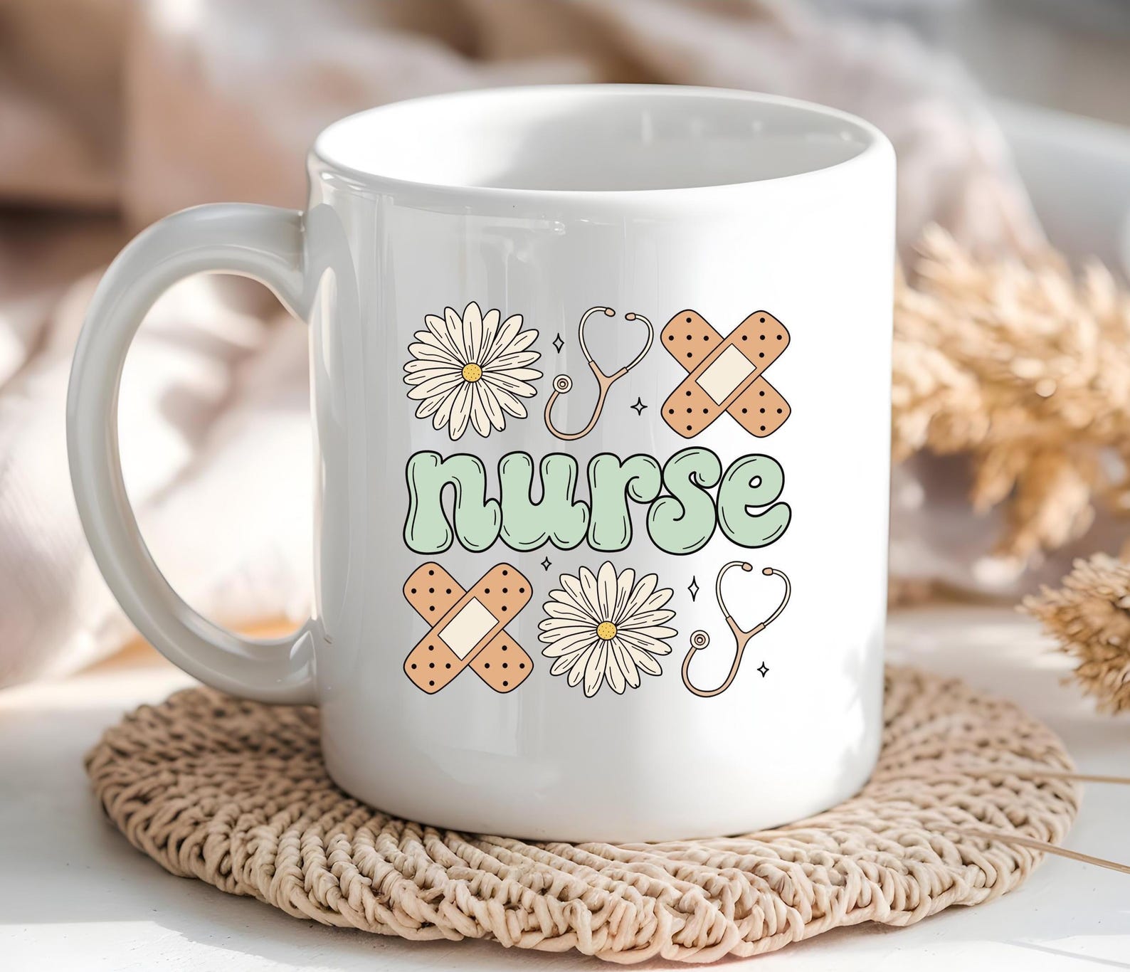 Nurse Mug Coffee Lover Nursing School Gift Registered Nurse Personalized Nurse Coffee Mug Mothers Day Gift Christmas Gift