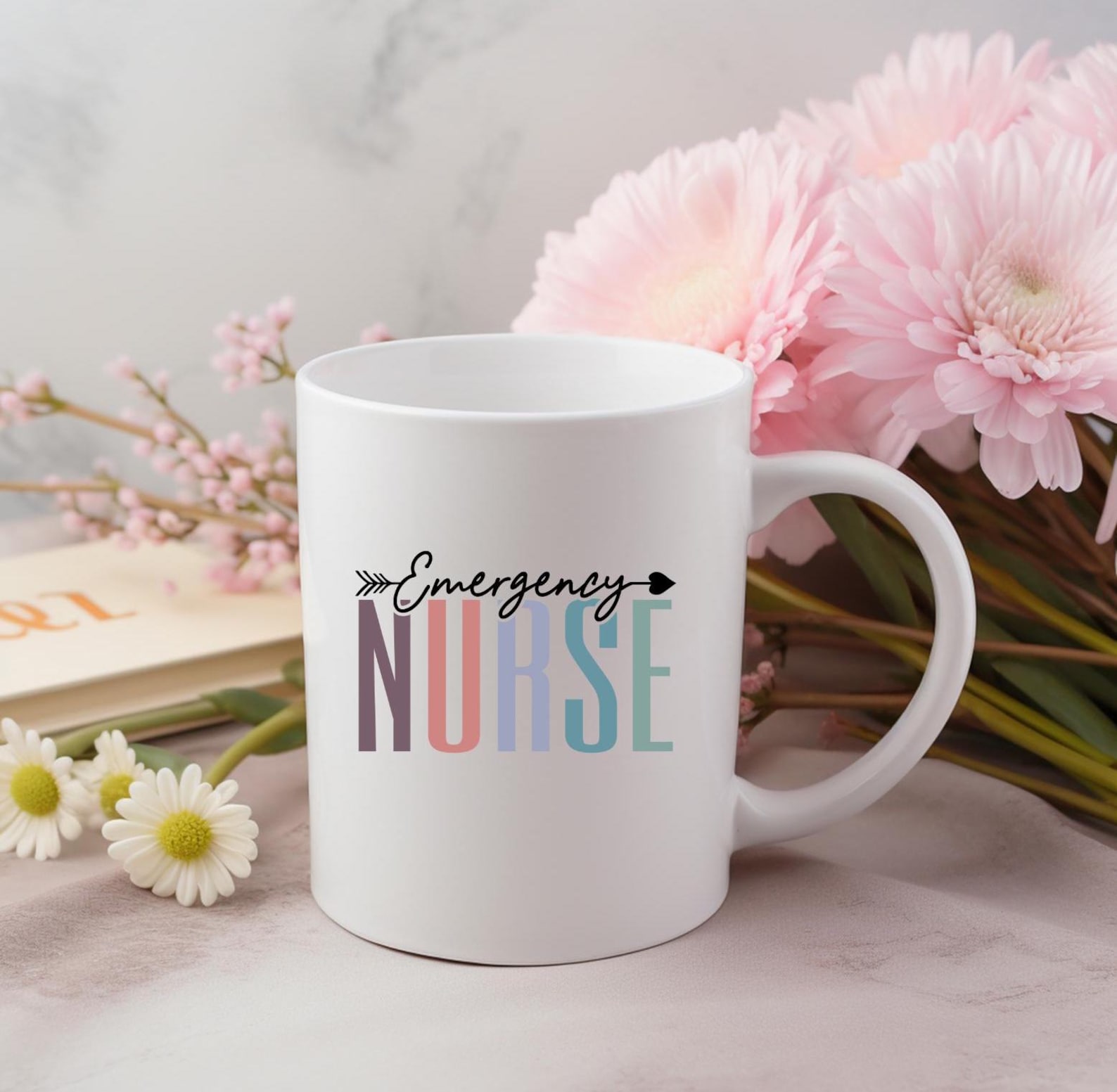 Emergency Nurse Mug Nurse Gift Nursing School Graduation Gift Registered Nurse Custom Mug Nurse Appreciation Mothers Day Gift Christmas Gift