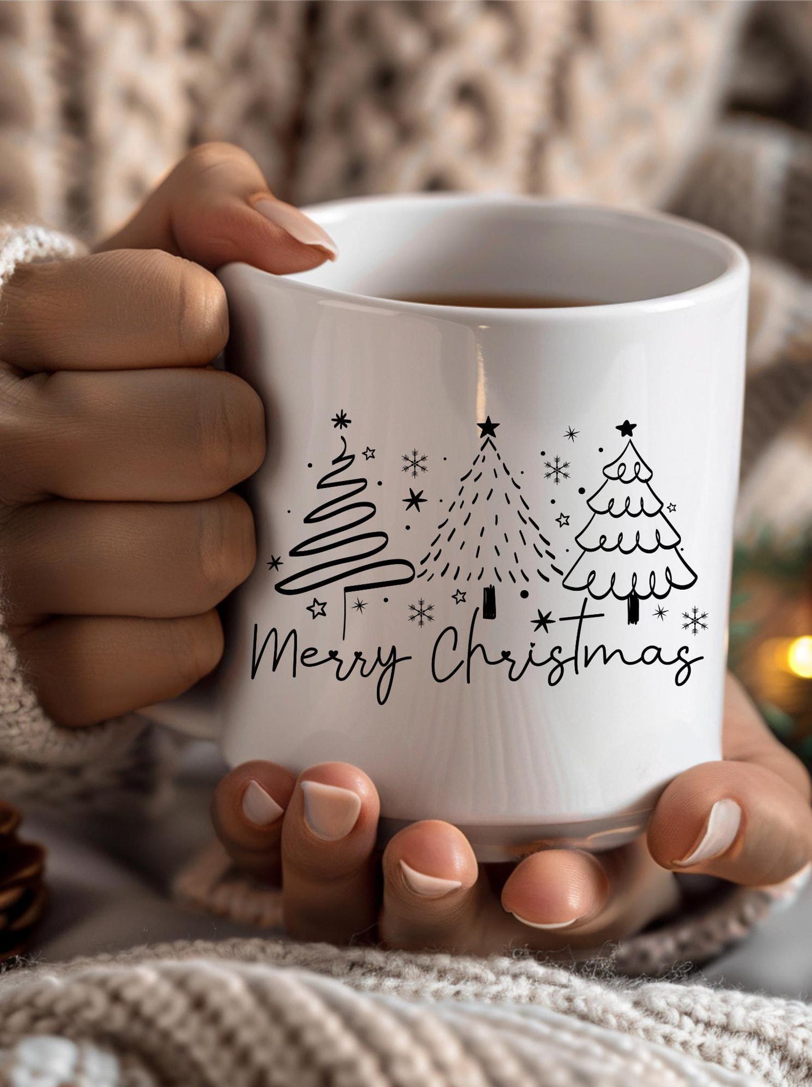 Christmas Mug Hot Coco Christmas Mugs Holiday Mug Christmas Lover Christmas Gift Idea Wedding Gift Postpartum Gift Coffee Lover