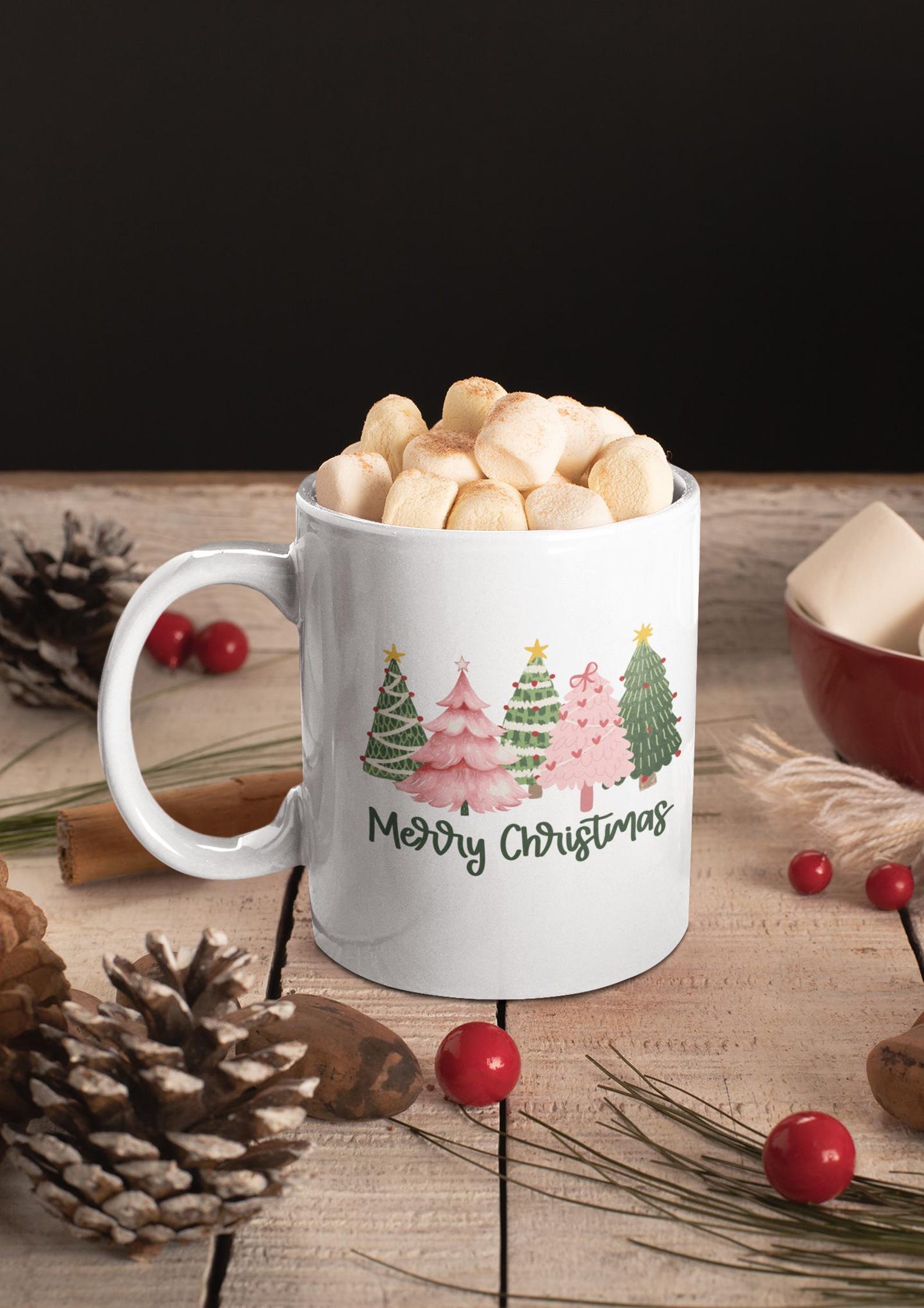 Christmas Mug Christmas Tree Mug Gift Idea Cute Christmas Mug Christmas Lover Gift