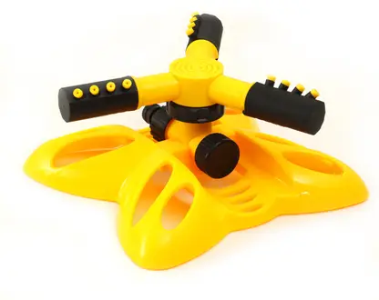  360° Automatic Rotating Garden Sprinkler with Butterfly Base 45° Adjustable Arm 1 L Hose-end Sprayer  (Pack of 1)