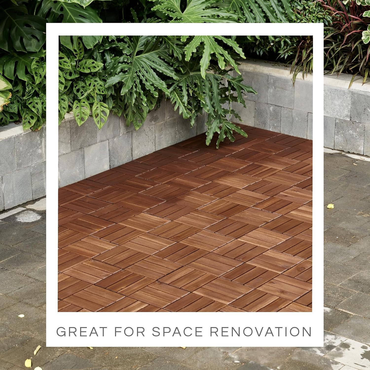 IPE Wood Deck Tiles