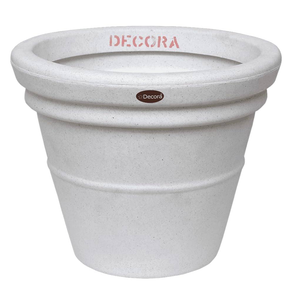 FRP Glassic Planter, Series : TV, Grey and White