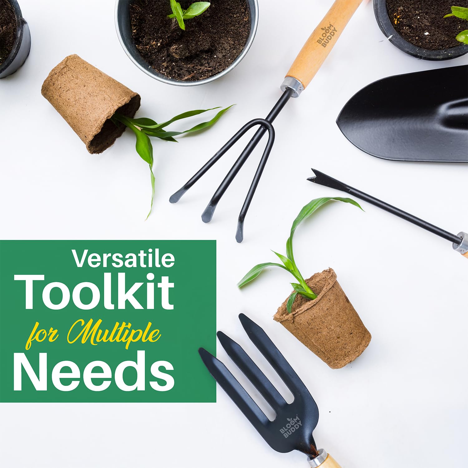 PAGGU Gardening Tools Kit for Home Garden