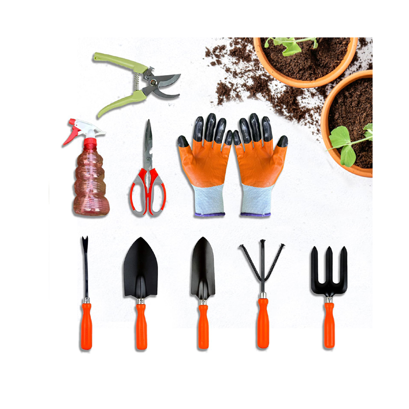 PAGGU Garden Tools Kit, 9 Pcs