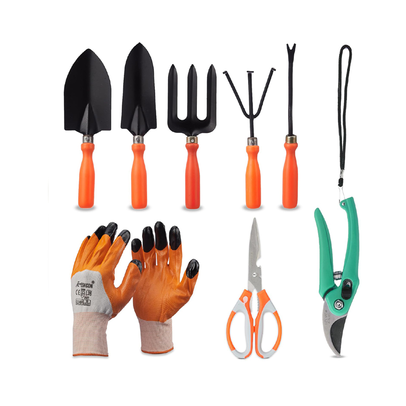 Paggu Brand - Solimo 8-Piece Gardening Tool Kit