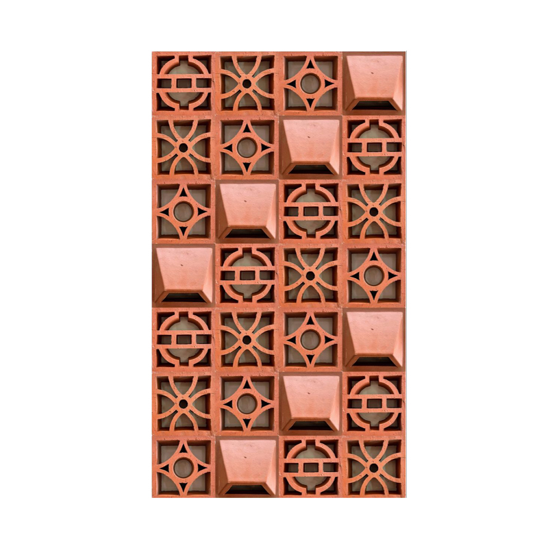 Terracotta Jalli Wall Privacy