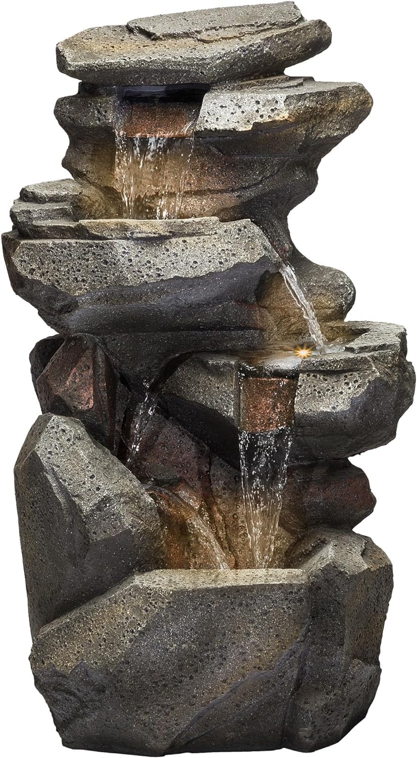 Rock Waterfall Water Fountain for Home