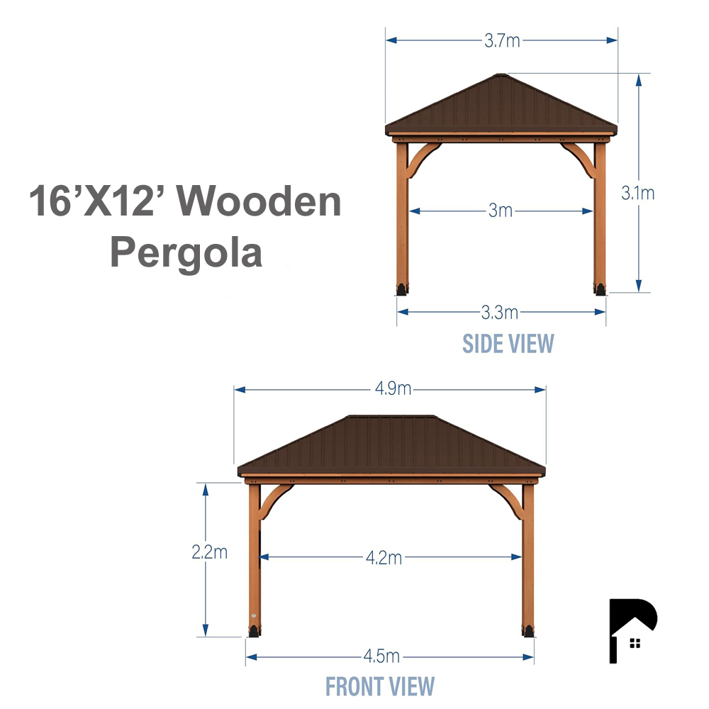 Paggu Discovery Wooden Gazebo