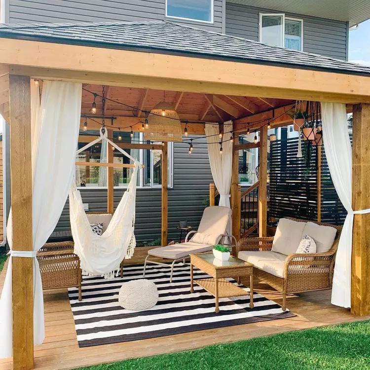 Premium Asphalt Shingles Pergola – Stylish & Durable Roofing Solutions