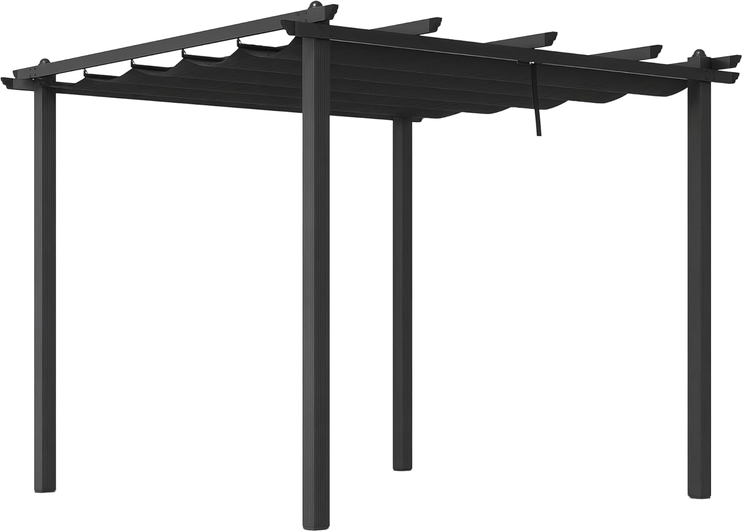 Paggu 10'X10' Pergola with Retractable Roof