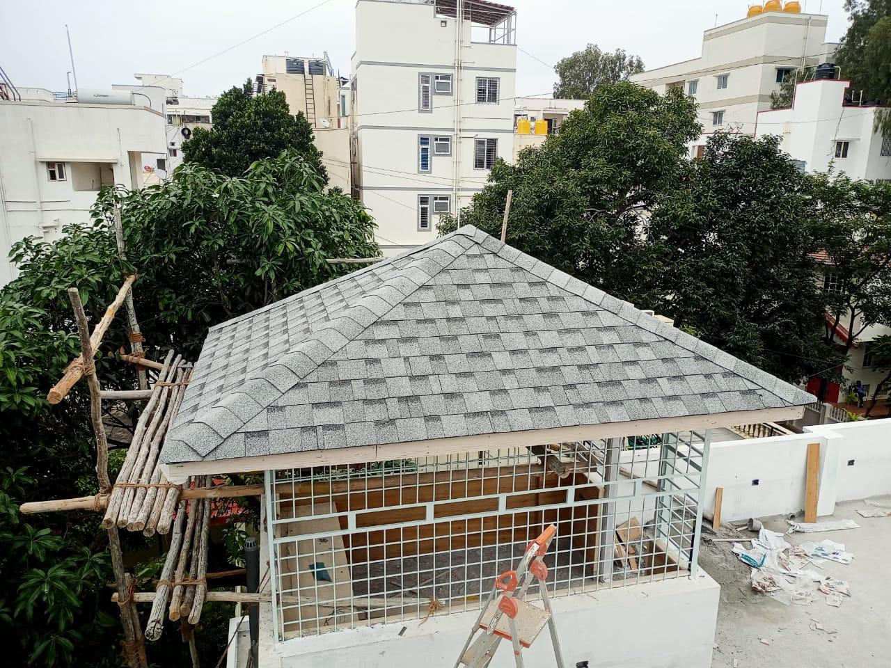 Premium Asphalt Shingles Pergola – Stylish & Durable Roofing Solutions