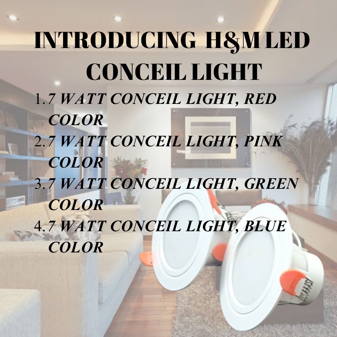 H&M LED Concealed Light (9 Watt)