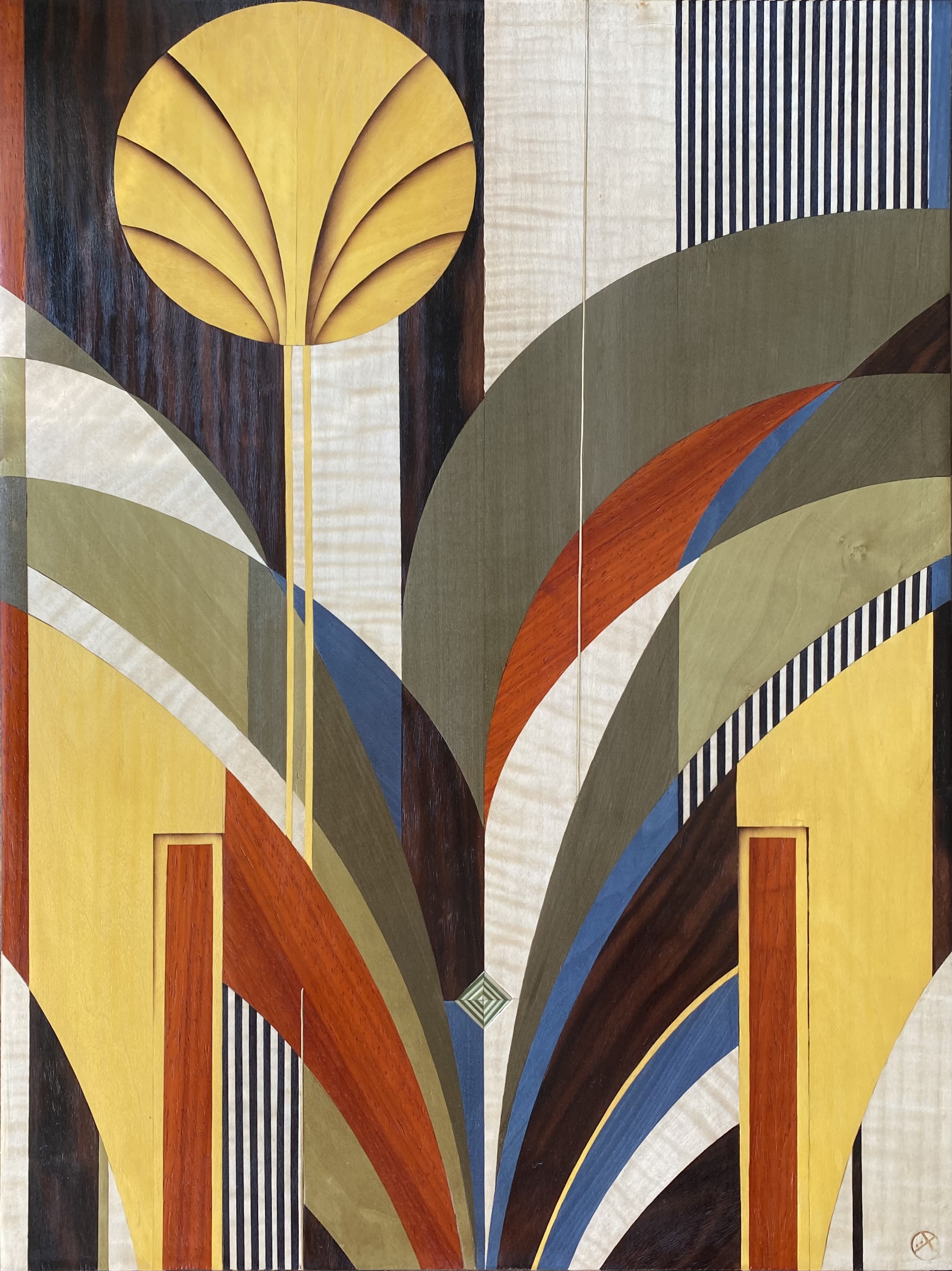 Palmette Art déco