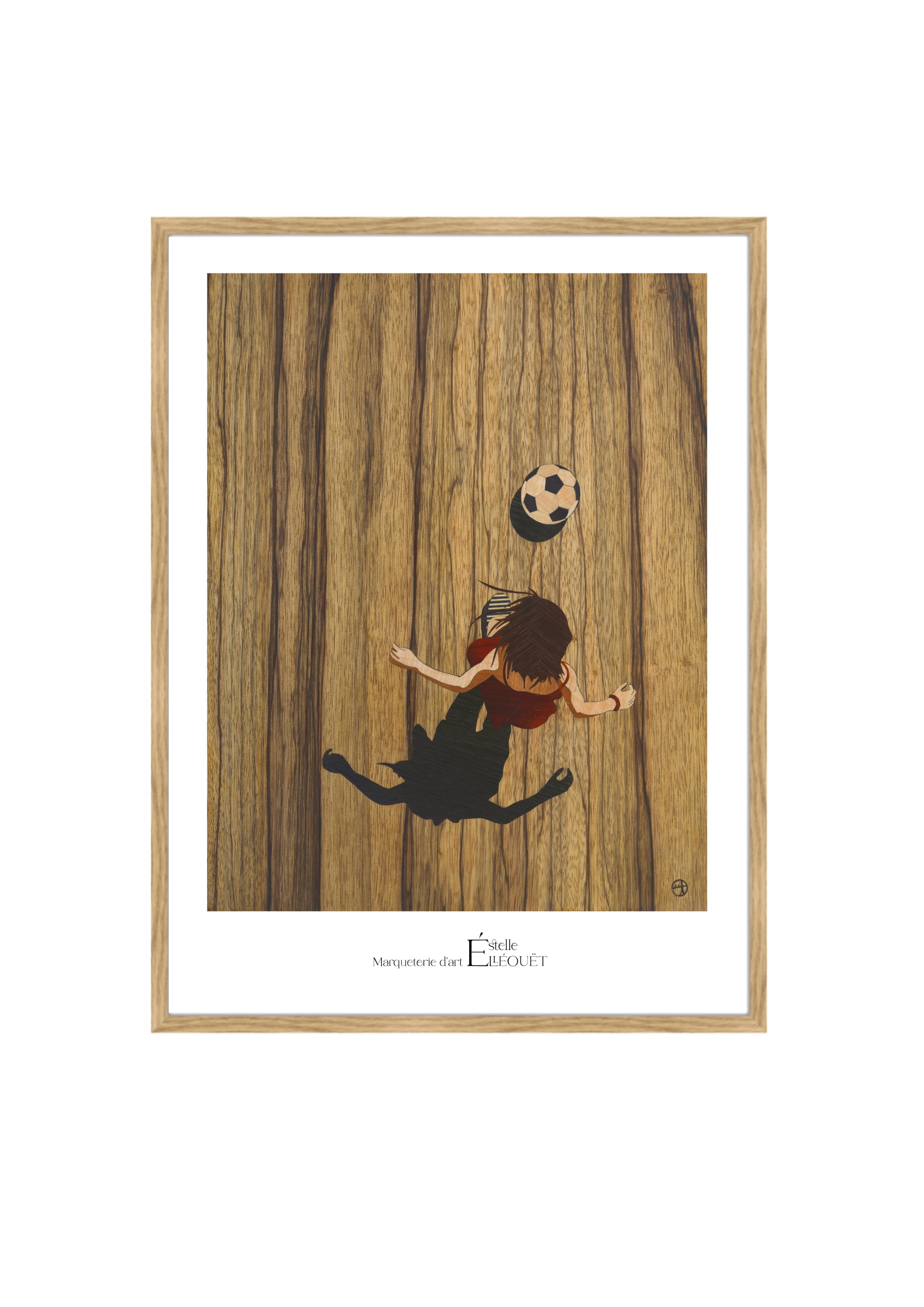 AFFICHES -  FOOTEUSE ZEBRANO