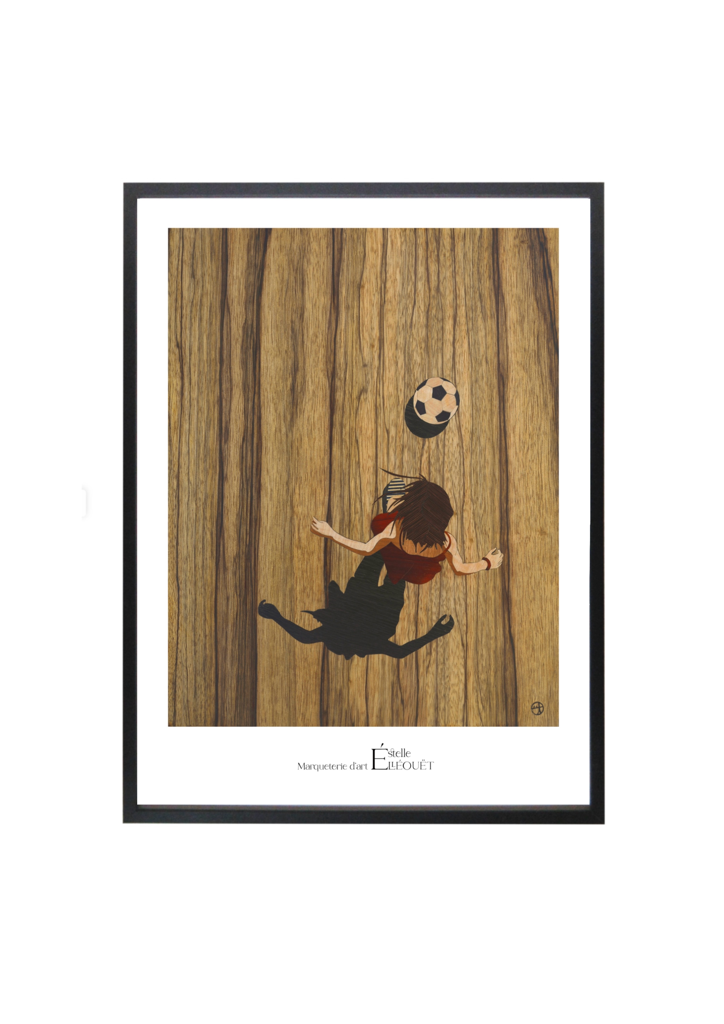 AFFICHES -  FOOTEUSE ZEBRANO