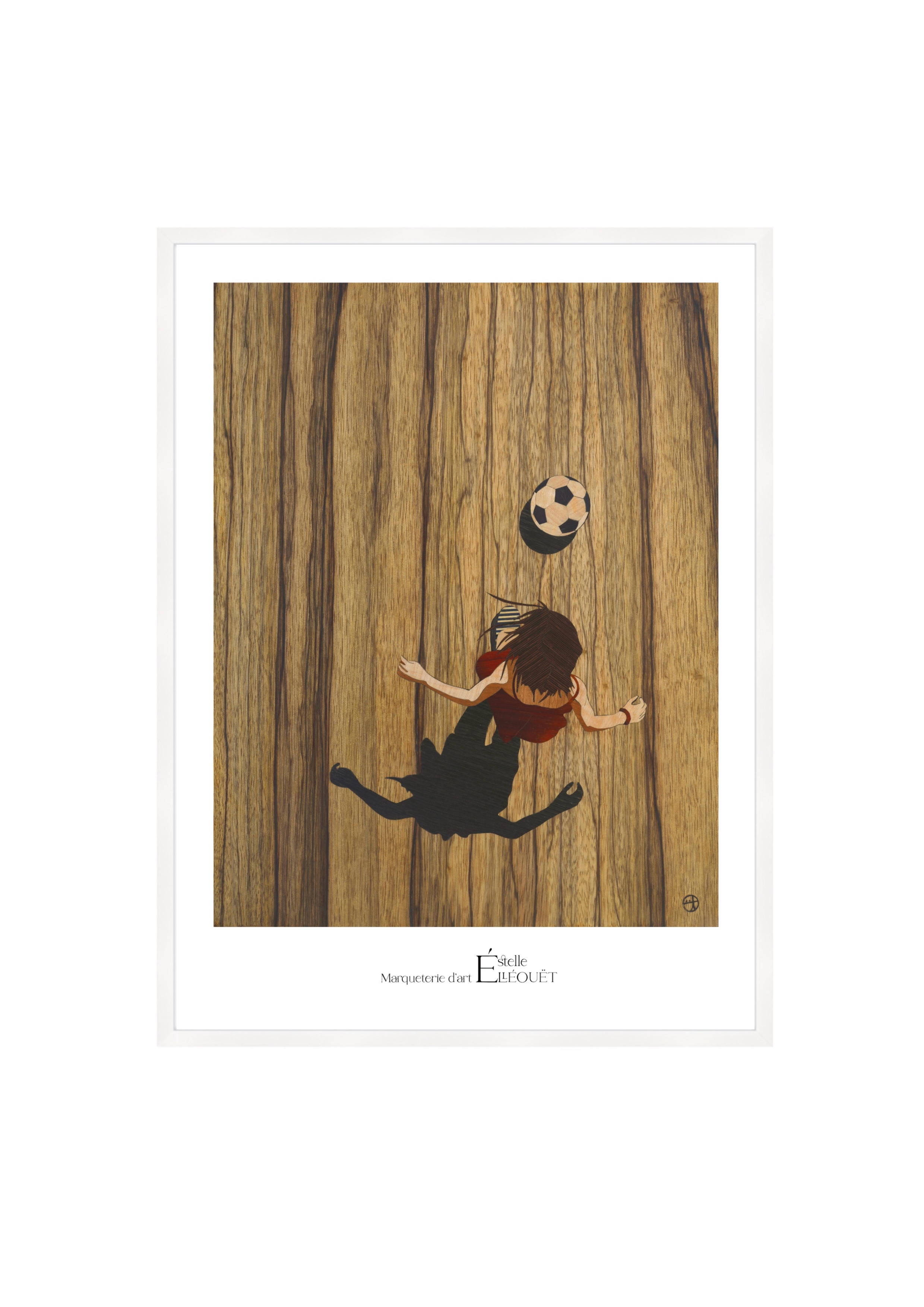 AFFICHES -  FOOTEUSE ZEBRANO