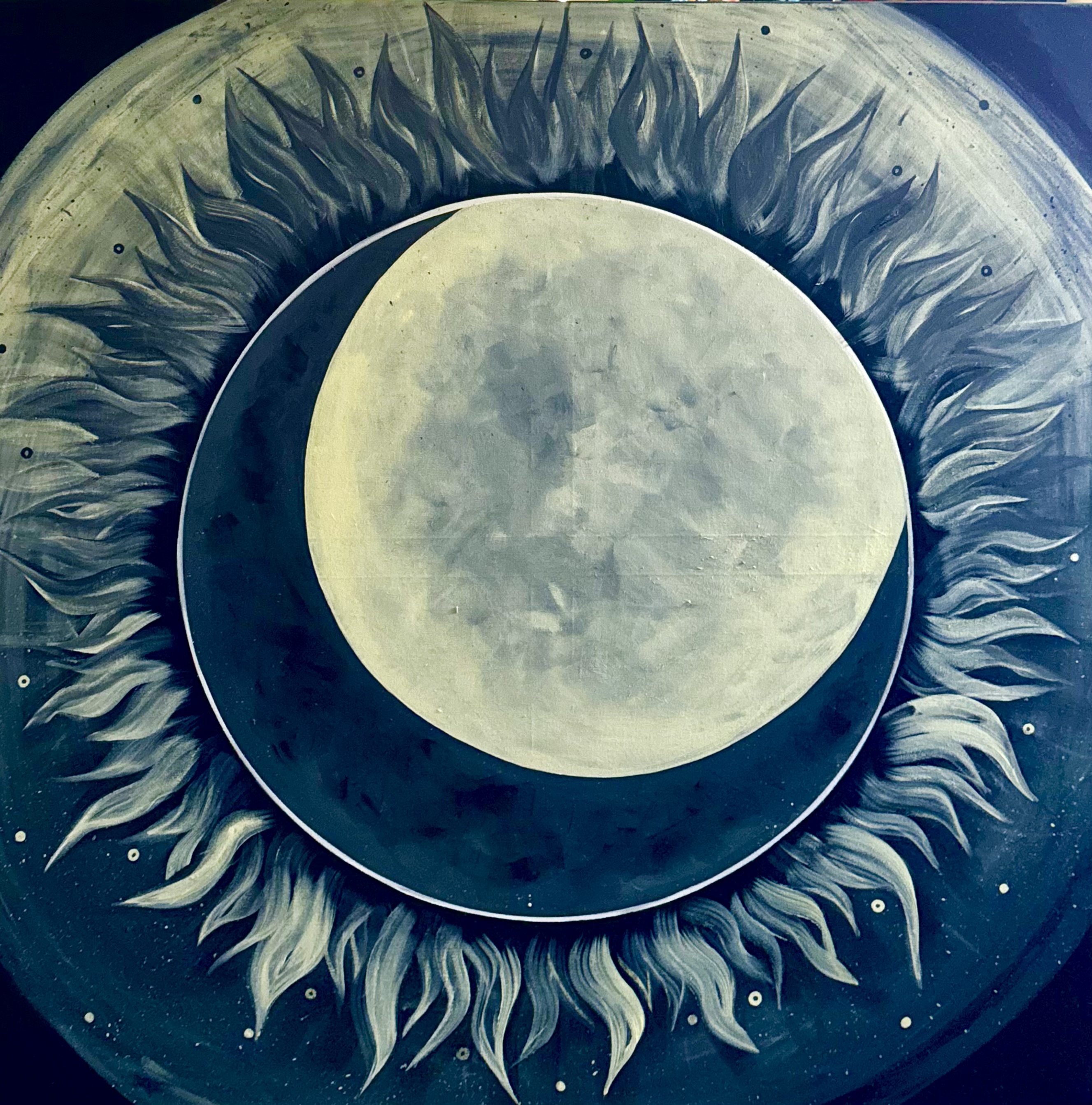 CIELO; SOL Y LUNA - Obra de arte