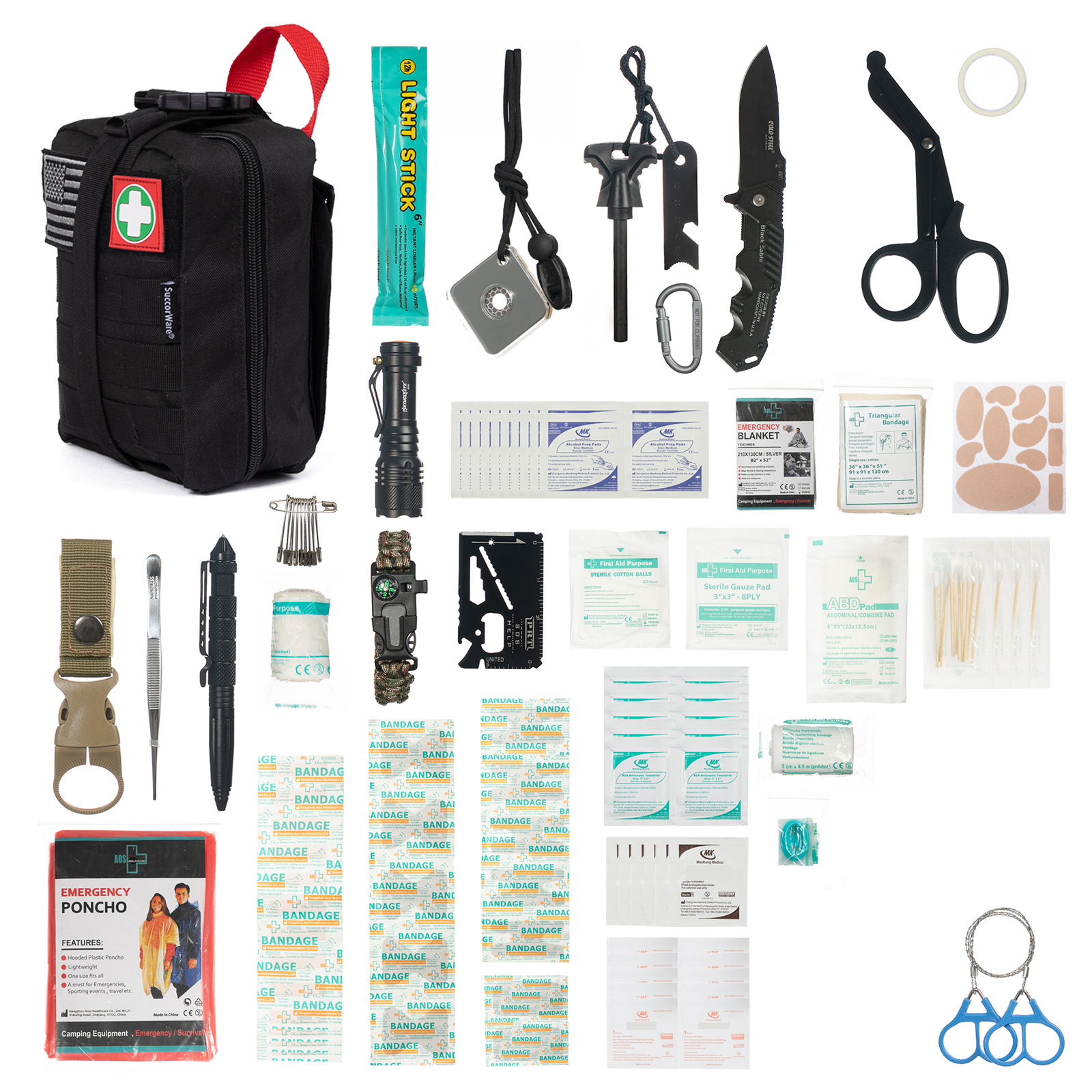 Comprehensive Outdoor Survival Kit