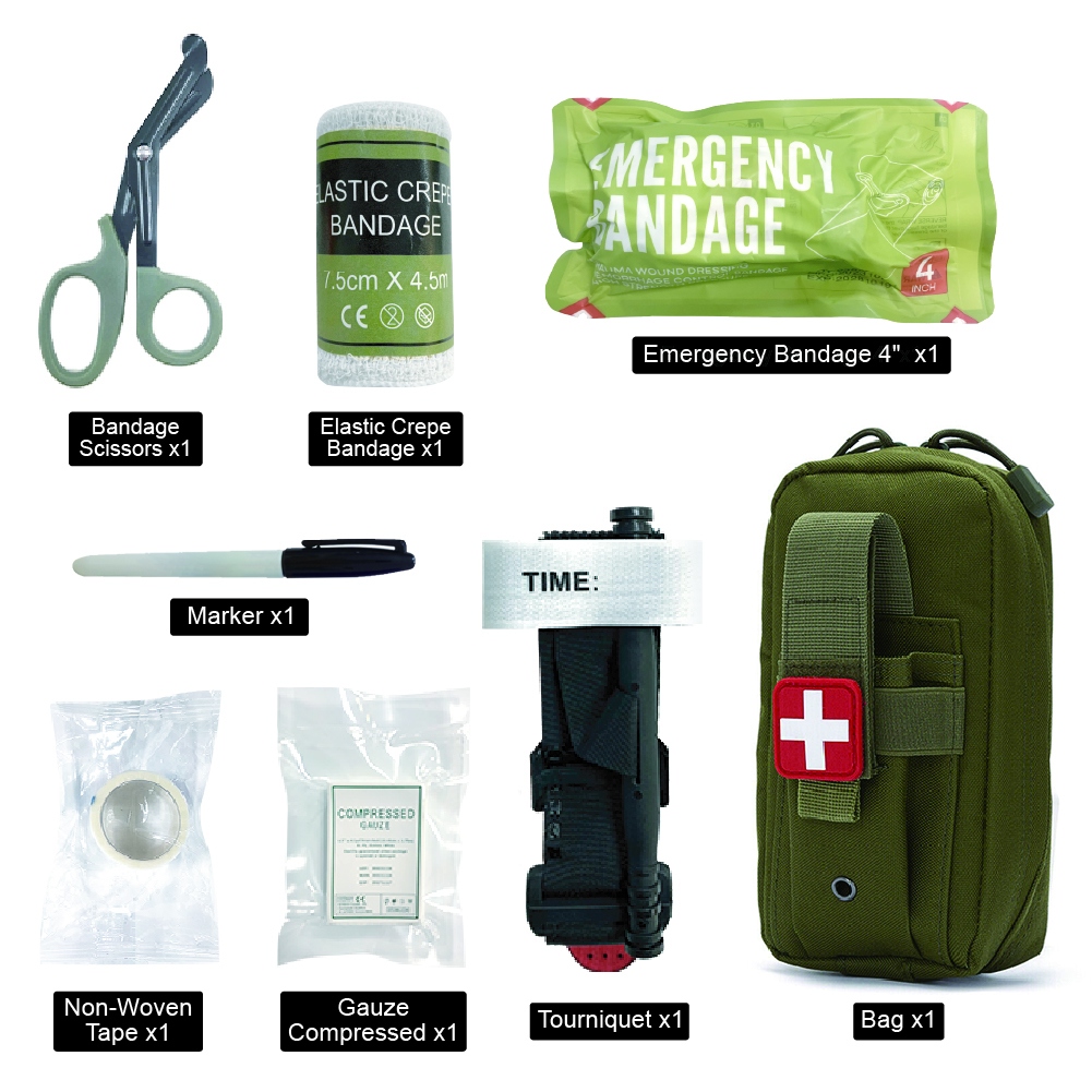 Tactical First Aid Pouches