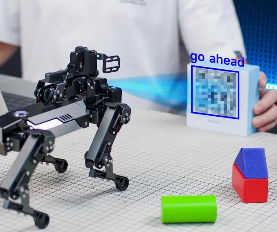 RoboDog куче-робот с ИИ