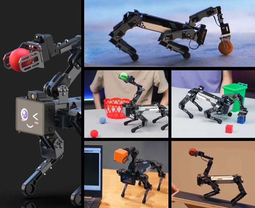 RoboDog куче-робот с ИИ