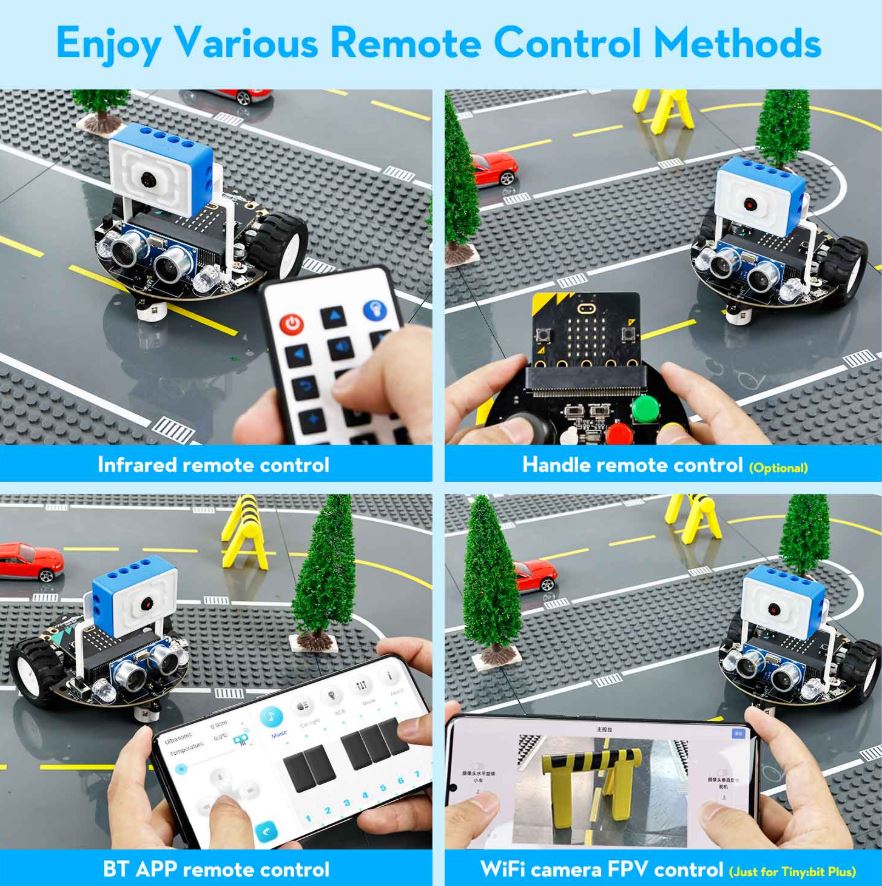 Умна робо-кола 'МИНИ' с Microbit V2/ V2*2