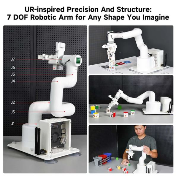 JetCobot 7-осева  роботизирана ръка 