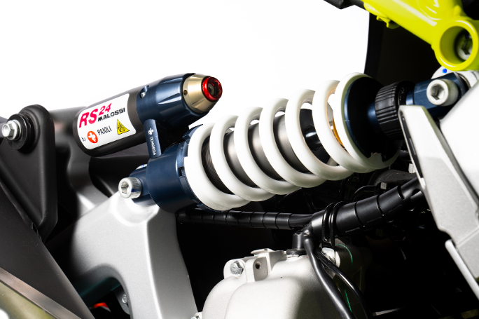 Malossi RS24/10-R Rear Shock Absorber - Italjet Dragster 125/200/300 4T
