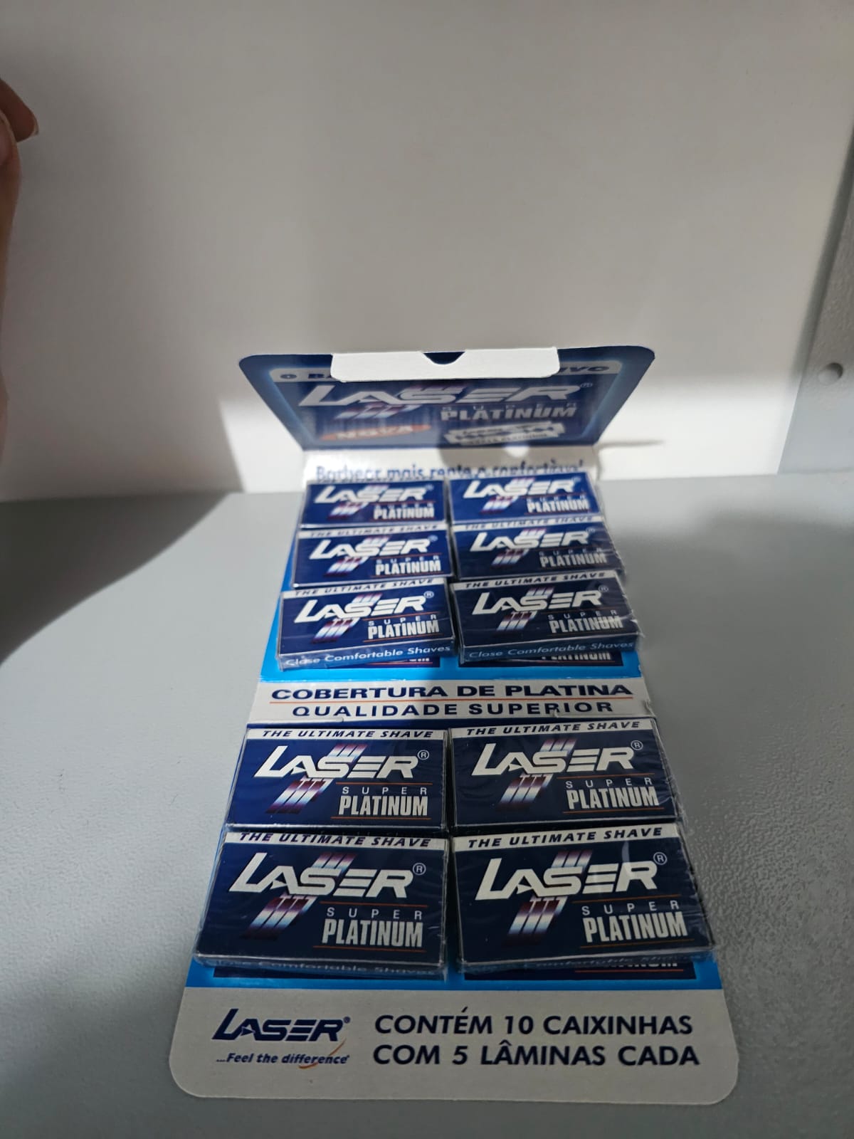 KIT CONTÉM 30 CAIXINHAS DE LÂMINA DE BARBEAR LASER