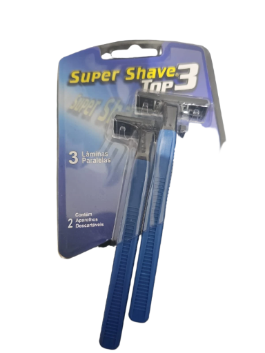 KIT 10 LÂMINAS DE BARBEAR SHAVE TOP 3