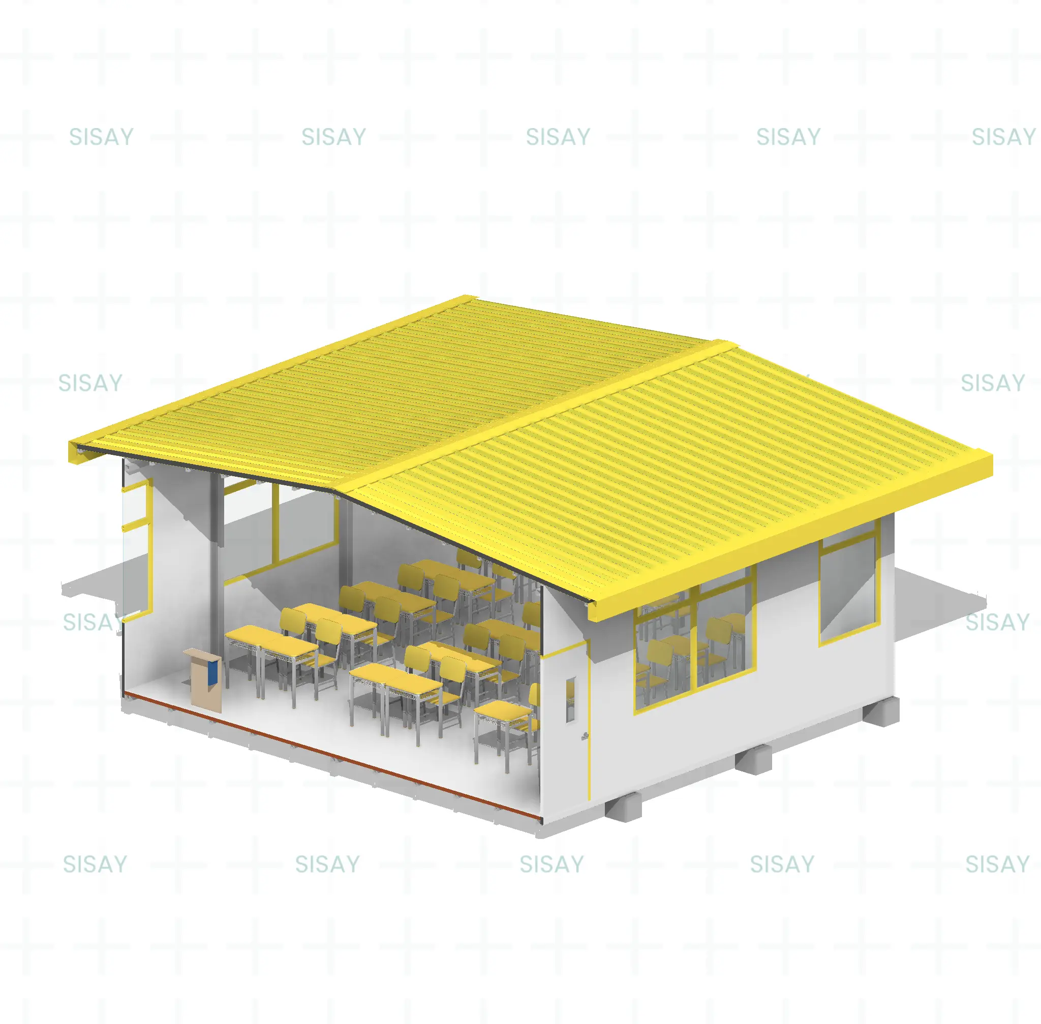 Modelo BIM LOD 300 – Módulo Prefabricado Tipo Costa