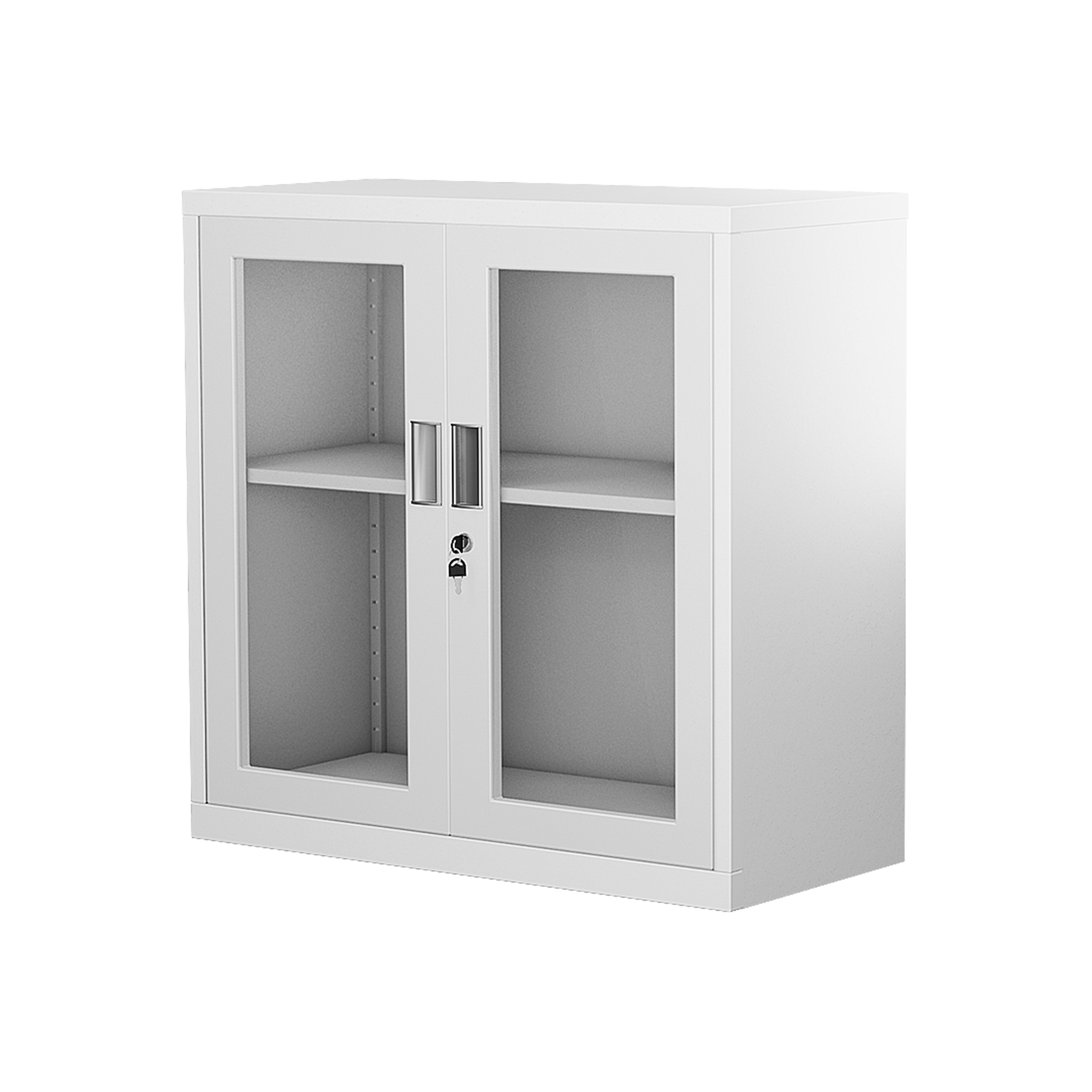 Lemari Arsip Half Swing Besi / Kaca