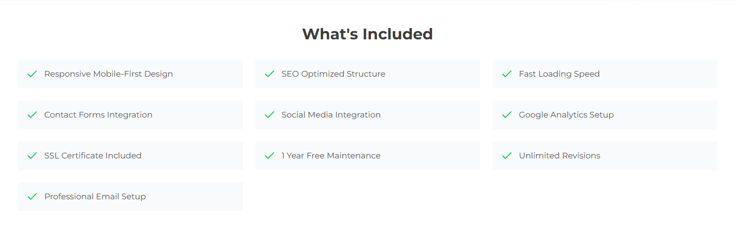 Website Design & Development Business