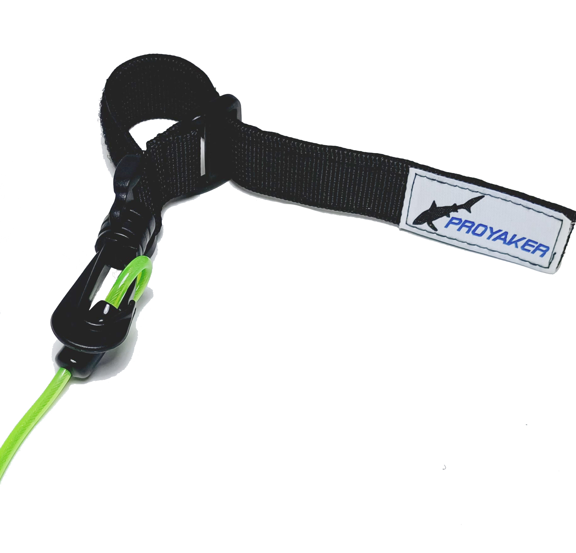 PROYAKER Rail or H Rail leash, keeps your tools and fishing rods safe and secured.