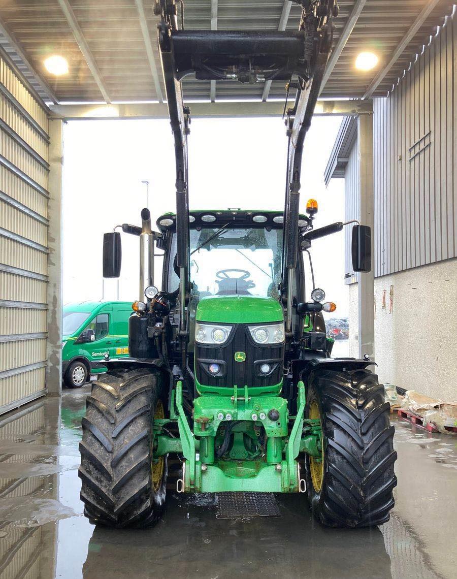 Tracteur Agricole John Deere 6130R – 2017 – 3600 h – Chargeur frontal & relevage avant